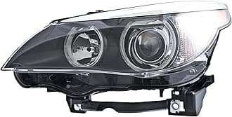 HELLA 160291011 Headlight Assembly, BMW 5-Series (E60, E61), Driver's Side