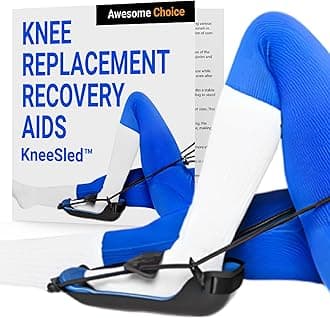 Best choice after replacement surgery increases range of motion, stretches s, hips & hamstrings, improving mobility and flexibility leg exercise great for working out pain