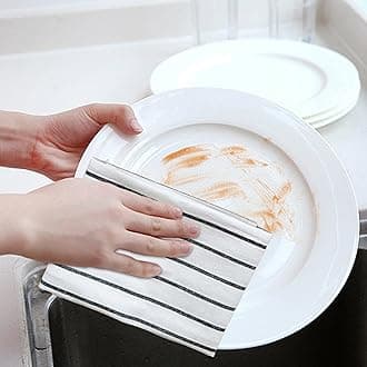 Multi-Purpose Microfiber Cleaning Cloths - Lint-Free Towels for Car Detailing, Bathroom & Household Polishing (Super Absorbent, Non-Scratch)