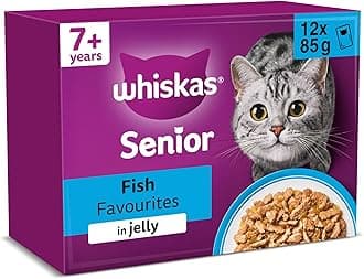 – 7+ Cat Pouches Fish Favourites in Jelly 12x85g