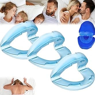 Anti Snoring Mouthpiece, Anti-Snoring Mouthpiece Universal Size, Comfortable Anti Snore Mouth Guard, Anti Snoring Devices 4.0, Instantly Eliminates Snoring Enjoy Sleep (3)