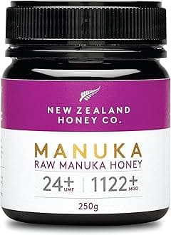 New Zealand Honey Co. Raw Manuka Honey UMF 24+ / MGO 1122+ | UMF Certified | 8.8oz | Pure Raw Honey