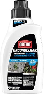 GroundClear Weed and Grass Killer Super Concentrate1 - Weed Killer Concentrate, Kills Crabgrass, Dandelion, Clover and More as Listed, 32 fl. oz.