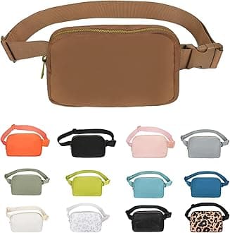 VOROLOFanny Pack For Women And Men Crossbody Bag Belt Bag with Adjustable Strap Graduation Gifts Brown