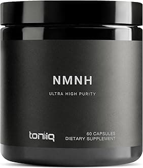 Toniiq NMNH Supplement – Clinically Studied UthPeak™ – 95% Highly Purified & Third-Party Tested for NAD+ & Healthy Aging Support