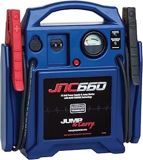 Jump-N-Carry JNC660 1700 Peak Amp 12 Volt Jump Starter , Blue