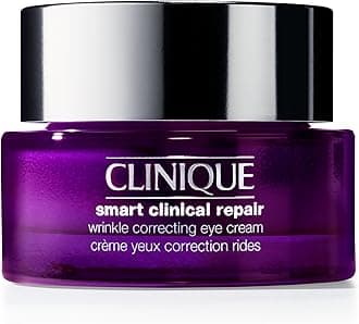 Smart Clinical Repair Wrinkle Correcting Eye Cream With Hyaluronic Acid + Peptides | Anti-Ageing, Hydrating + Depuffing With Massage
