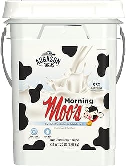 Augason Farms Morning Moo's Low Fat Milk