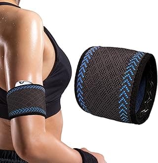 Diabetes Arm Band for Insulin Pod Monitoring Systems - Omnipod Dexcom Protects Insulin Pod - Washable and Reusable Replace Adhesive Patches Tape (XS-S, Blue)