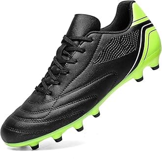 HaloTeam Soccer Shoes Mens Cleats Outdoor Professional Training Turf Football Boots Breathable Athletic Sneaker for AG/FG 6.5 US-11 US