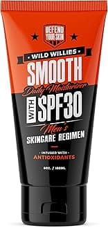 Men's Daily Facial Moisturizer SPF 30 - Antioxidant & Essential Oil Formulated Face Moisturizer for Men - Lightweight Face Lotion for Dry or Oily Skin - Men's Skin Care