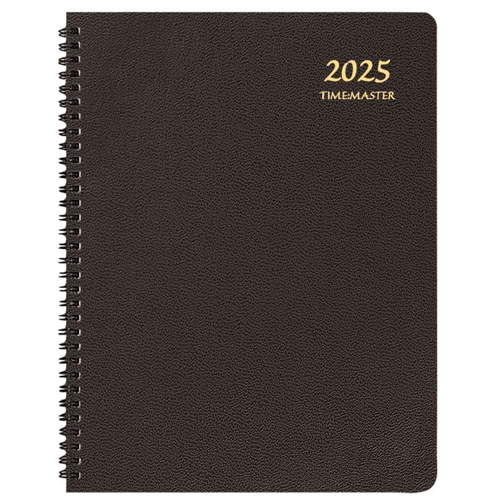 Black TimeMaster Large 2025 Planner