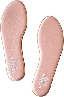 - Memory Foam Insoles for Women, Replacement Shoe Inserts for Work Boot, Running Shoes, Hiking Shoes, Sneaker, Cushion Shoe Insoles Shock Absorbing for Foot Pain Relief, Comfort Inner Soles Pink US 10