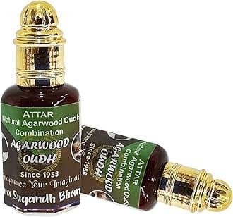 INDRA SUGANDH BHANDAR Attar Agarwood Oudh Perfume for Men (12 ml)