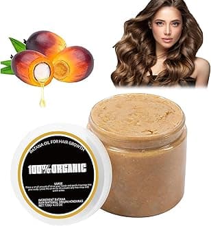 2pc Divine Vitals Batana Oil for Hair Growth – Organic Hair Growth Oil, Treats Dry Hair, Suitable for All Hair Types – Spoiled Brand Batana (1pc)