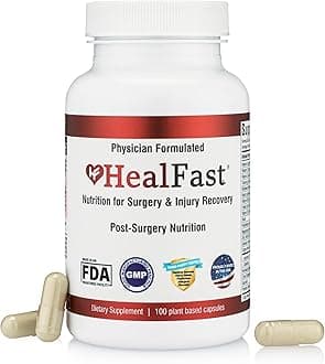- HealFast Post Surgery & Injury Recovery Supplement - Supports Healing, Scar Treatment & Bruising - BBL Post-Op Support for Surgery Recovery