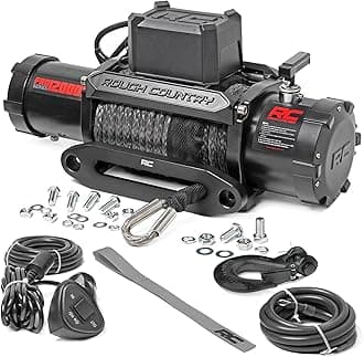 Rough Country - PRO12000S - 12,000-Lb PRO Series Electric Winch w/Synthetic Rope