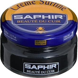 [サフィール] 世界中で愛される 靴クリーム ビーズワックス ファインクリーム 靴磨き シュークリーム 革靴 クリーム 手入れ 傷 靴墨 保湿 保革 着色 補色 ツヤ出しシューケア