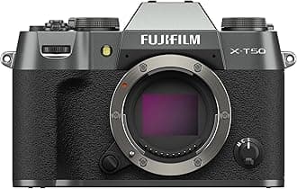 Fujifilm X-T50 Mirrorless Digital Camera Body - Charcoal Silver
