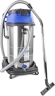 HYUNDAI 3000W 100L 2-in-1 Wet & Dry Vacuum Cleaner – Powerful Industrial Vac with HEPA-Type Filtration, 5m Power Cable, Large Tank Capacity & 3 Year Warranty
