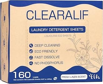Laundry Detergent Sheets (160 Loads)