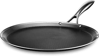 Hybrid Nonstick 13-Inch Griddle Pan, Stay-Cool Handle, Dishwasher-Friendly, Oven-Safe Up to 900°F, Induction Ready, Compatible with All Cooktops