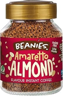 Beanies Amaretto Almond Flavour Instant Coffee 50g
