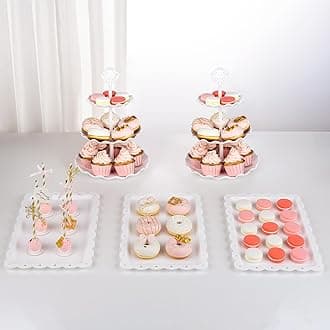 NWK 5pcs Cupcake Stand Set
