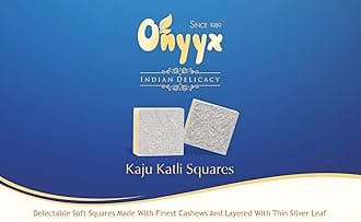 - Onyyx Kaju Katli Squares- Kaju Barfi Burfi -100g