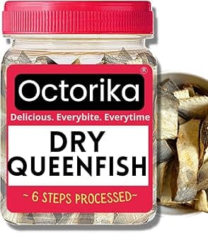 Octorika - Dry Queen Fish / Gatta para - 200 Grams - 6 Steps Processed