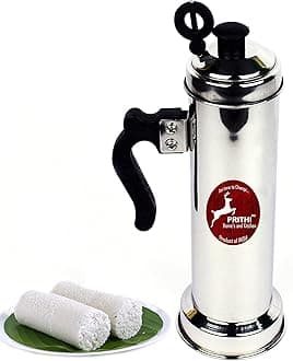Prithi Home's and Kitchen Stainless Steel Puttu Maker/Puttu Kudam/Puttu Kutty Suitable for Pressure Cokker