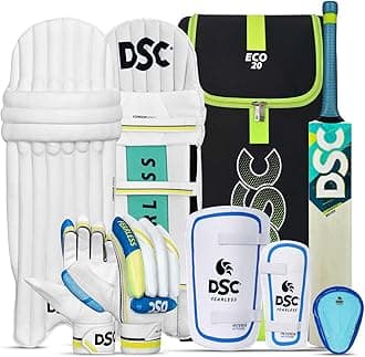 DSC Belter Kashmir Willow Cricket Kit for Mens