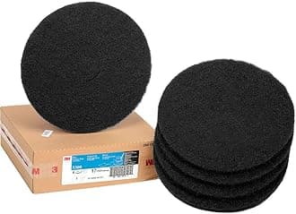 Black Stripper Pad 7200, 17 in, 5/Case