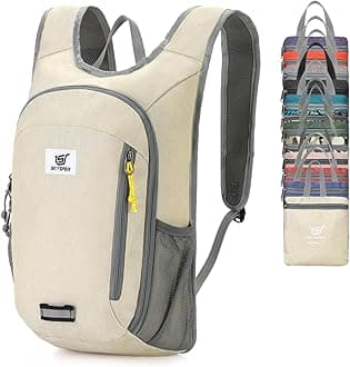 Small Daypack 10L Hiking Backpack Packable Lightweight Travel Day Pack for Women Men