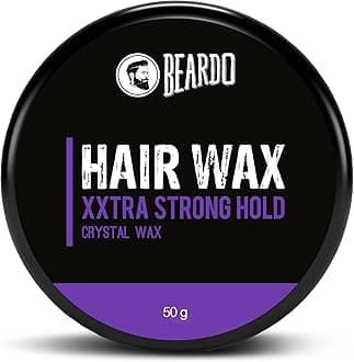Xxtra Stronghold Hair Wax, 50 gm | Crystal Hair Wax for Men | Hair Wax Men | Hair Styling Wax for Glossy Finish & Shine | Extra Strong Hold Wax
