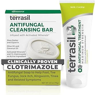 terrasil Antifungal MAX 6X (1.7oz Tube + Soap)