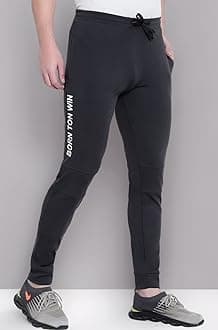 BLUE STAR SHARK Men's Slim Fit Track Pants – Joggers for Running, Gym, Sports, and Casual Wear | Multipurpose Activewear Lower for Men & Boys | Stylish Summer Trousers & Night Pants