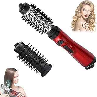 Rotating Hair Dryer Brush, Rotating Hair Brush, Rotating Blow Dryer, 3-in-1 Hot Air Styler and Rotating Hair Dryer for Dry Hair, Curl Hair, Straighten Hair