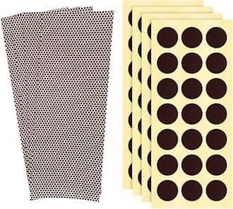 132 Pcs Match Striker Papers with Adhesive Round and Rectangle Match Stick Striker Stickers Strips Match Box Striker Paper Circles Sheets for Candle DIY Projects