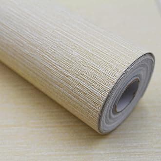 Thick Grasscloth Peel and Stick Wallpaper- 17.7"x 196" Textured Wall Paper with Wear Layer for Covers Cracks & Uneven Walls Instantly, No Need to Match Pattern, Odor-Free Grass Wall Covering