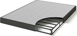 ZINUS 5 Inch WonderBox(TM) Smart Box Spring Quick Assembly Mattress Foundation, Durable Metal Frame, King, Grey