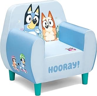 Delta ChildrenBluey Foam Chair, Blue