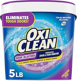 OxiClean Odor Blasters Versatile Odor and Laundry Stain Remover Powder, 5 lb