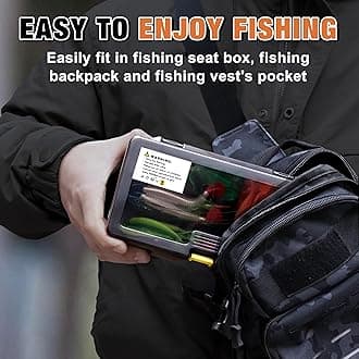 TRUSCEND Widely Used Fishing Lures & Tackle Kit Worth Every Penny, Selected Fishing Kit for Freshwater Saltwater, Economic/Giftable/Premium Fishing Gear Set Available, Starter Accessories for Family