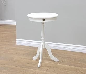 Frenchi Home Furnishing 24.60'' Tall Pedestal End Table