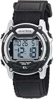 Sport Unisex Digital Chronograph Nylon Strap Watch