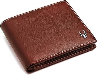 WildHorn Olive Leather Men's Wallet (WH2050), Brown, Classic