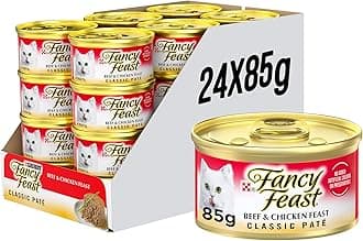 Purina Fancy Feast Classic Pate Beef & Chicken Feast, 85 g