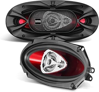 CH4330 Chaos Exxtreme Series 6 x 9 Inch Car Door Speakers - 500 Watts Max (per Pair), Coaxial, 4 Way, Full Range, 4 Ohms, Sold in Pairs, Bocinas para Carro