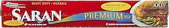 Saran Premium Plastic Wrap, 100 Sq Ft